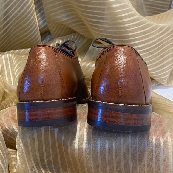 NWT Cole Haan Men\'s Brown Leather Oxford Shoes, size 7 main image 14